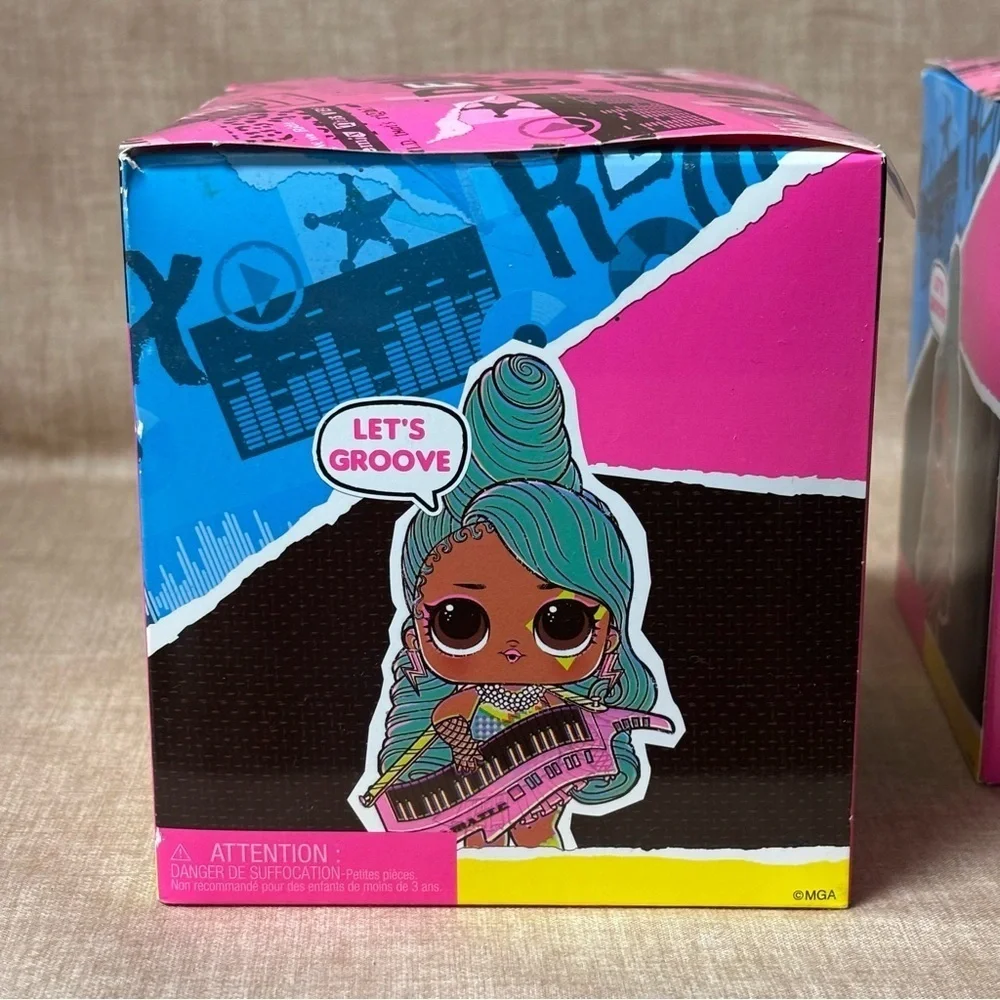 LOL Surprise! Remix Hair Flip Doll With 15 Surprises Brand New Sealed lot of 2
